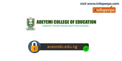 adeyemi college of education portal